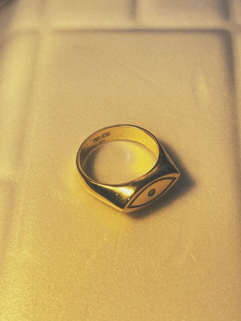 Horus Eye Silver Ring - Image 3