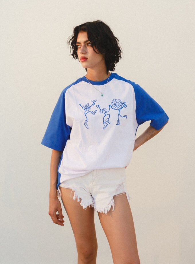 TWOJOES Turnsole  Blue Tee