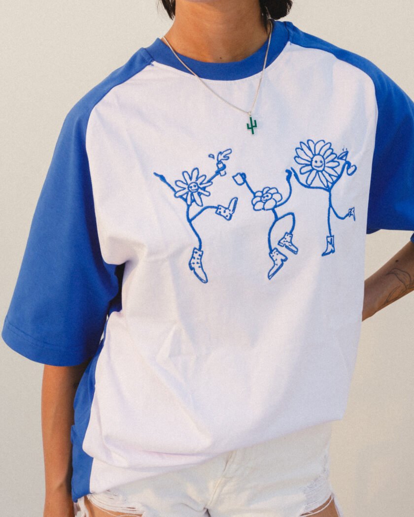 TWOJOES Turnsole  Blue Tee - Image 6