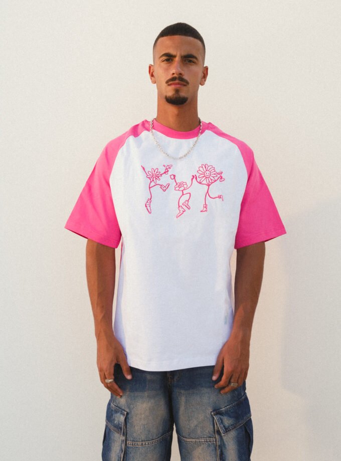 TWOJOES Turnsole Pink Tee