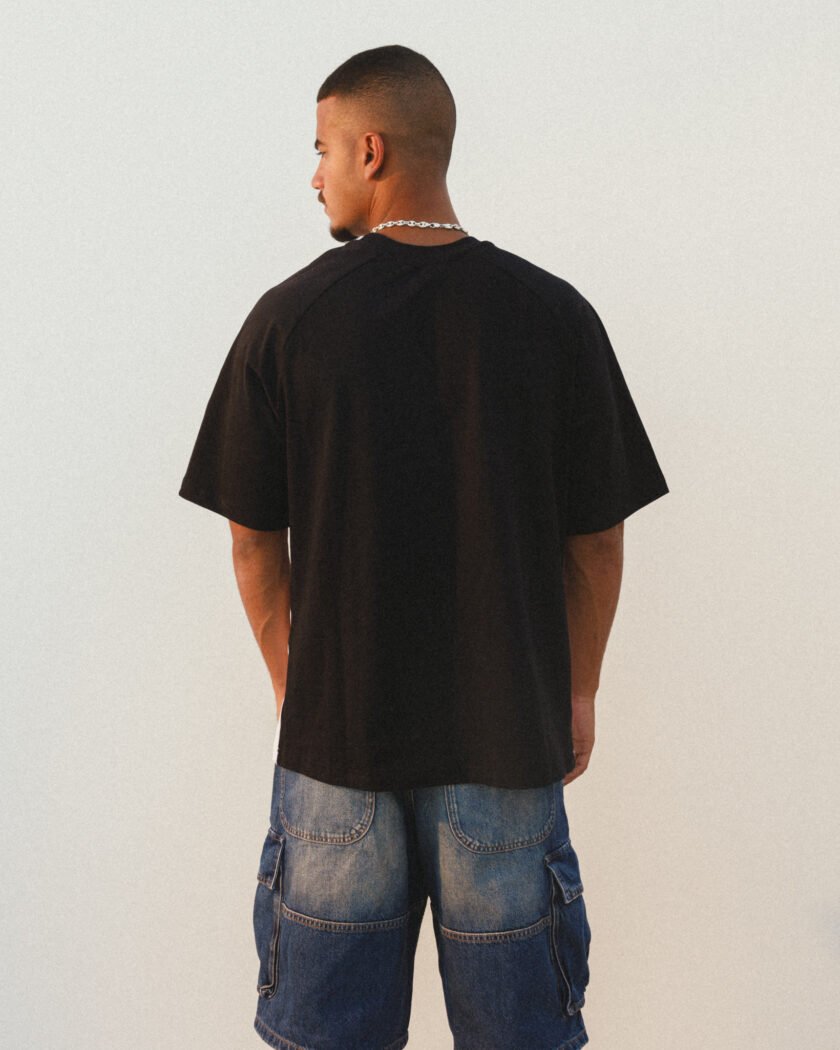 TWOJOES Turnsole Black Tee - Image 3