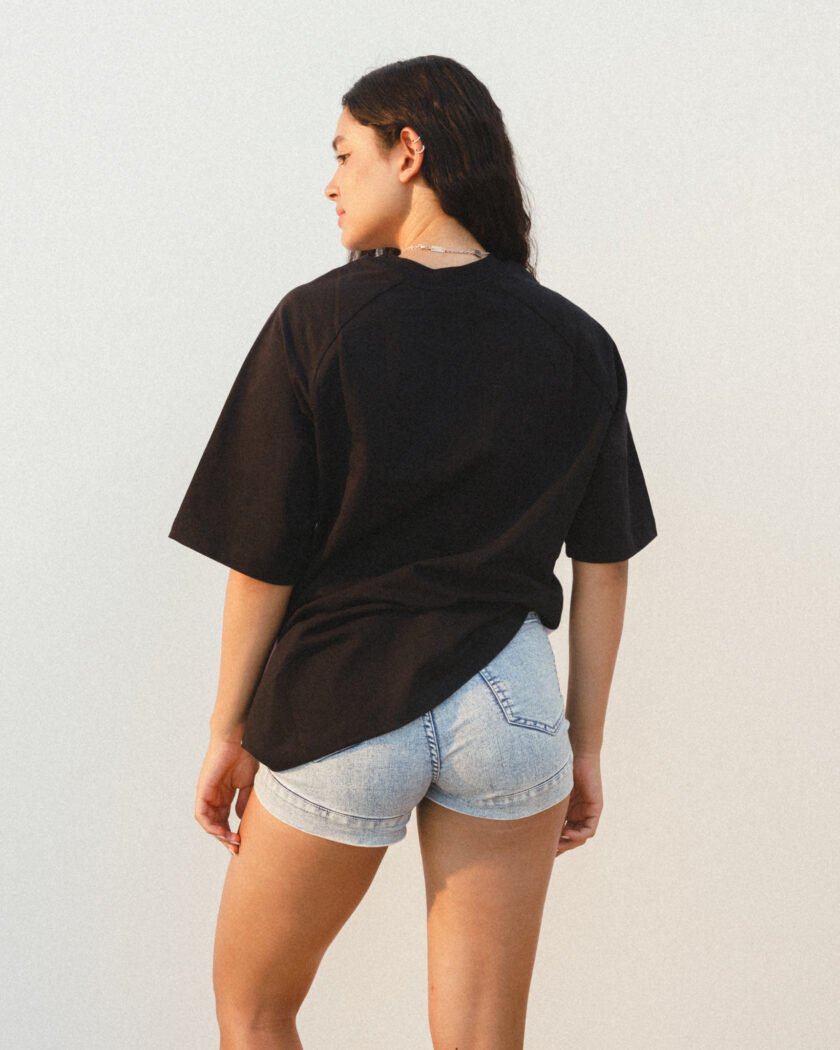 TWOJOES Turnsole Black Tee - Image 5