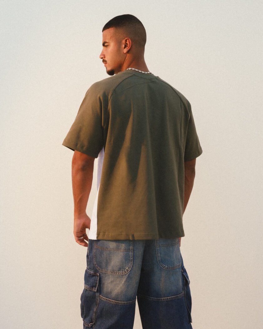 TWOJOES Turnsole Khaki Tee - Image 3